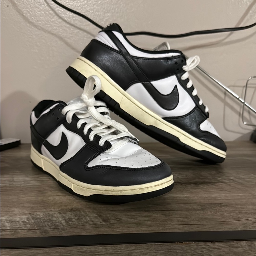 Nike Women’s Black and White Dunk Low